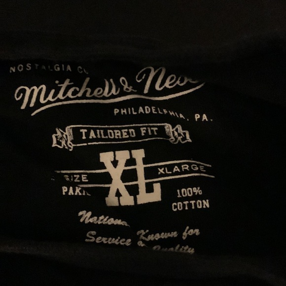 Mitchell & Ness LS Black “North Over Everything” Shirt - Picture 2 of 4